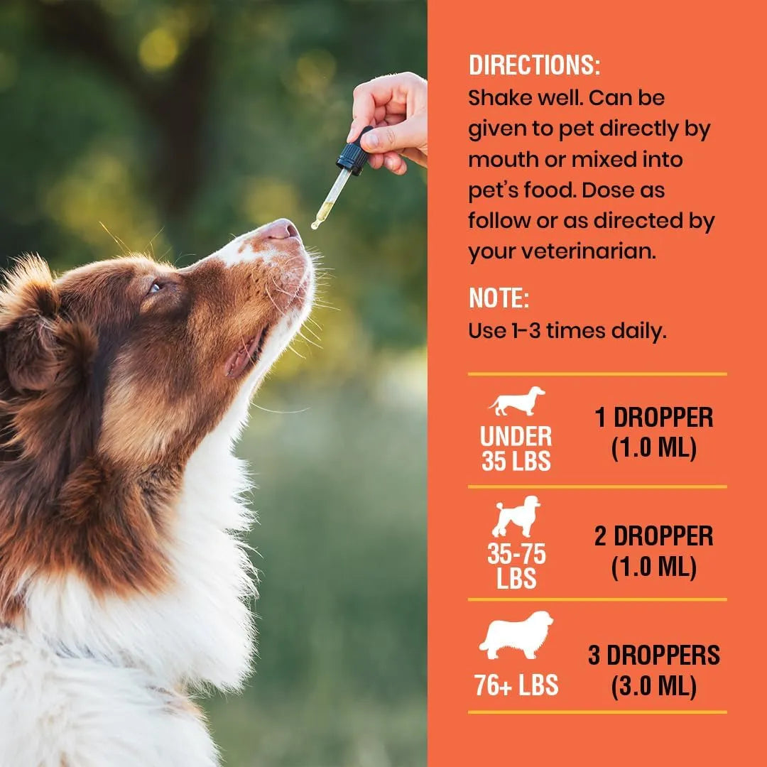 Vitamina C Liquida Para Perros Sabor Tocino Refuerzo Inmunologico 2 Onzas