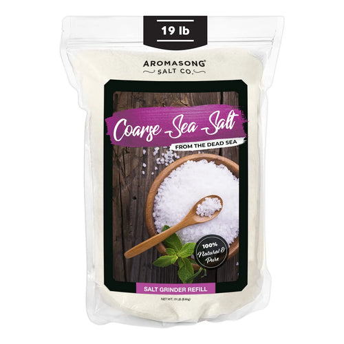 Sal Marina Natural 100% Grano Grueso A Granel 8.6 Kg Pura Del Mar Muerto