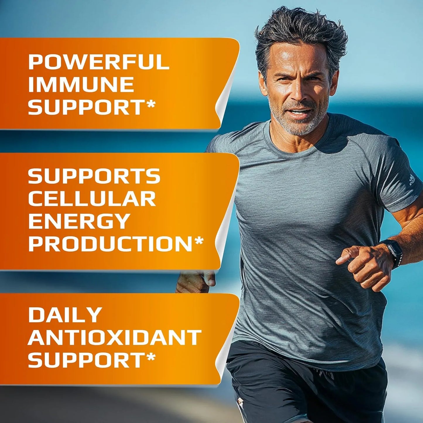 Vitamina C 500mg Con D3 Zinc Curcuma Jengibre Lisina Capsulas Vegetales 120 Unidades