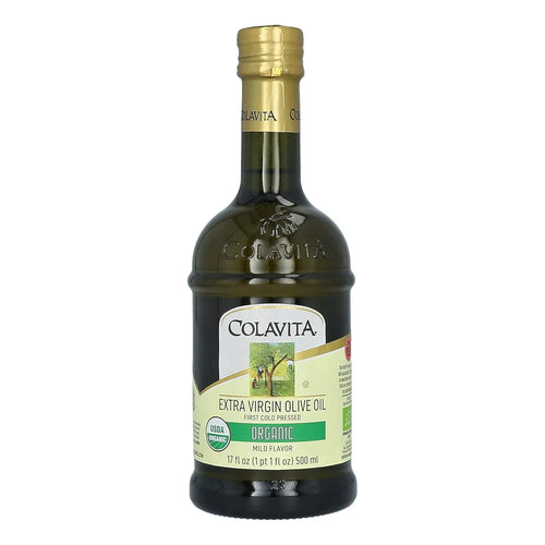 Aceite De Oliva Virgen Extra Orgánico Colavita 500 Ml 100 Natural Prensado En Frio