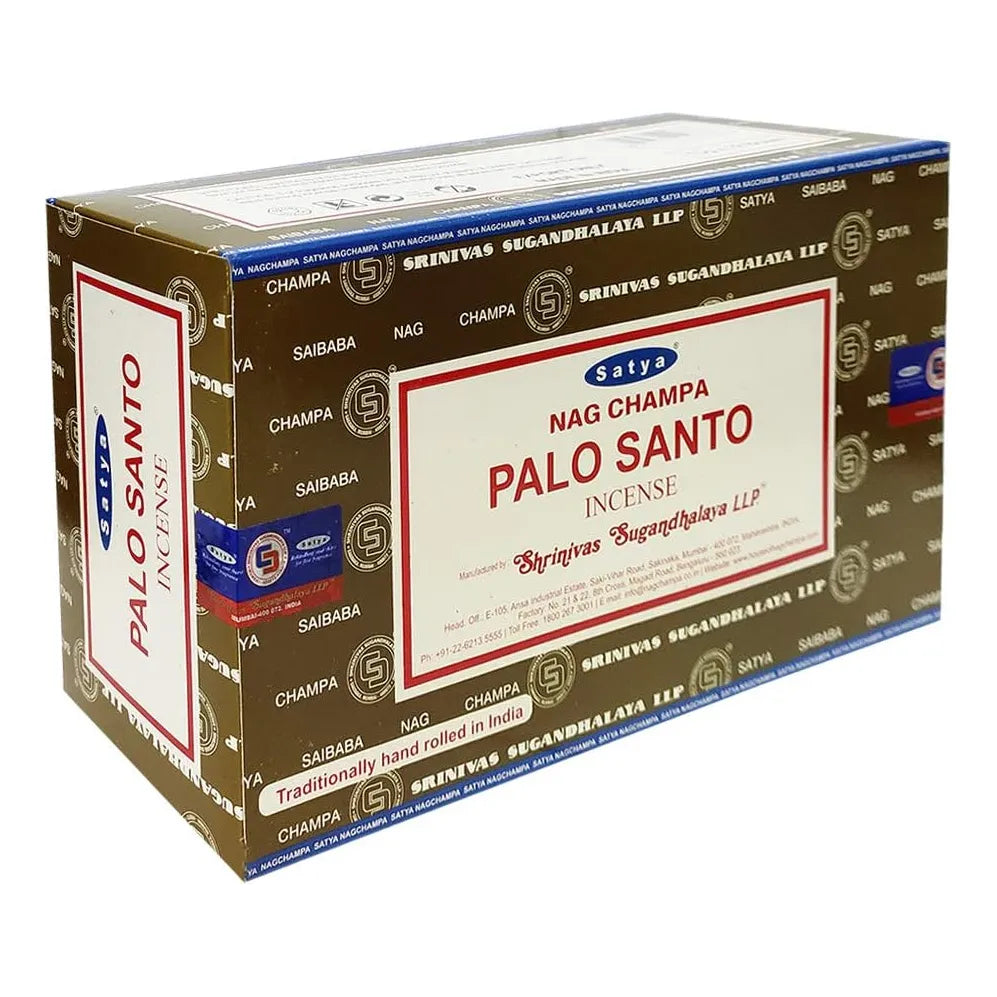 Palitos De Incienso Palo Santo Con Soporte Kit Purificador Aromatico Natural