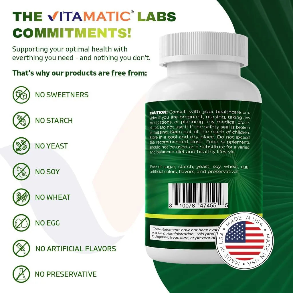 Extracto De Palma Enana Americana Capsulas 180 Unidades Soporte Prostático Natural
