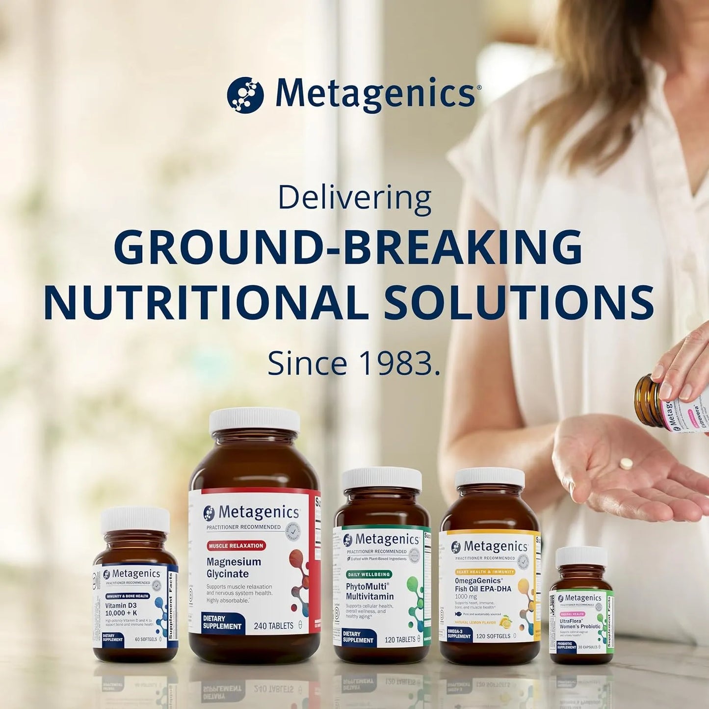 Coenzima Q10 100 Mg Metagenics Energía Y Salud Cardiovascular