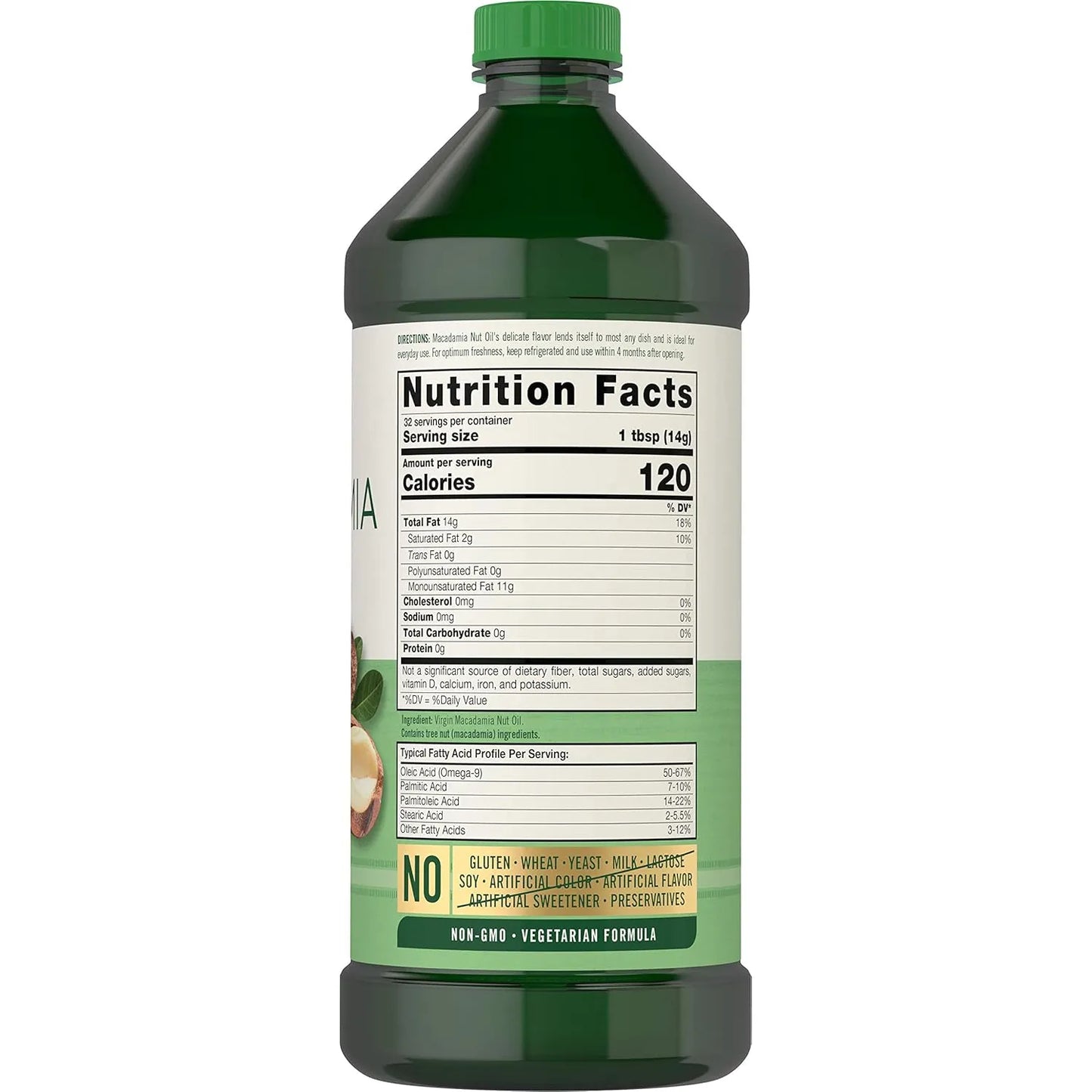Aceite De Nuez De Macadamia Prensado En Frio 473 Ml X 3 Und Carlyle Premium
