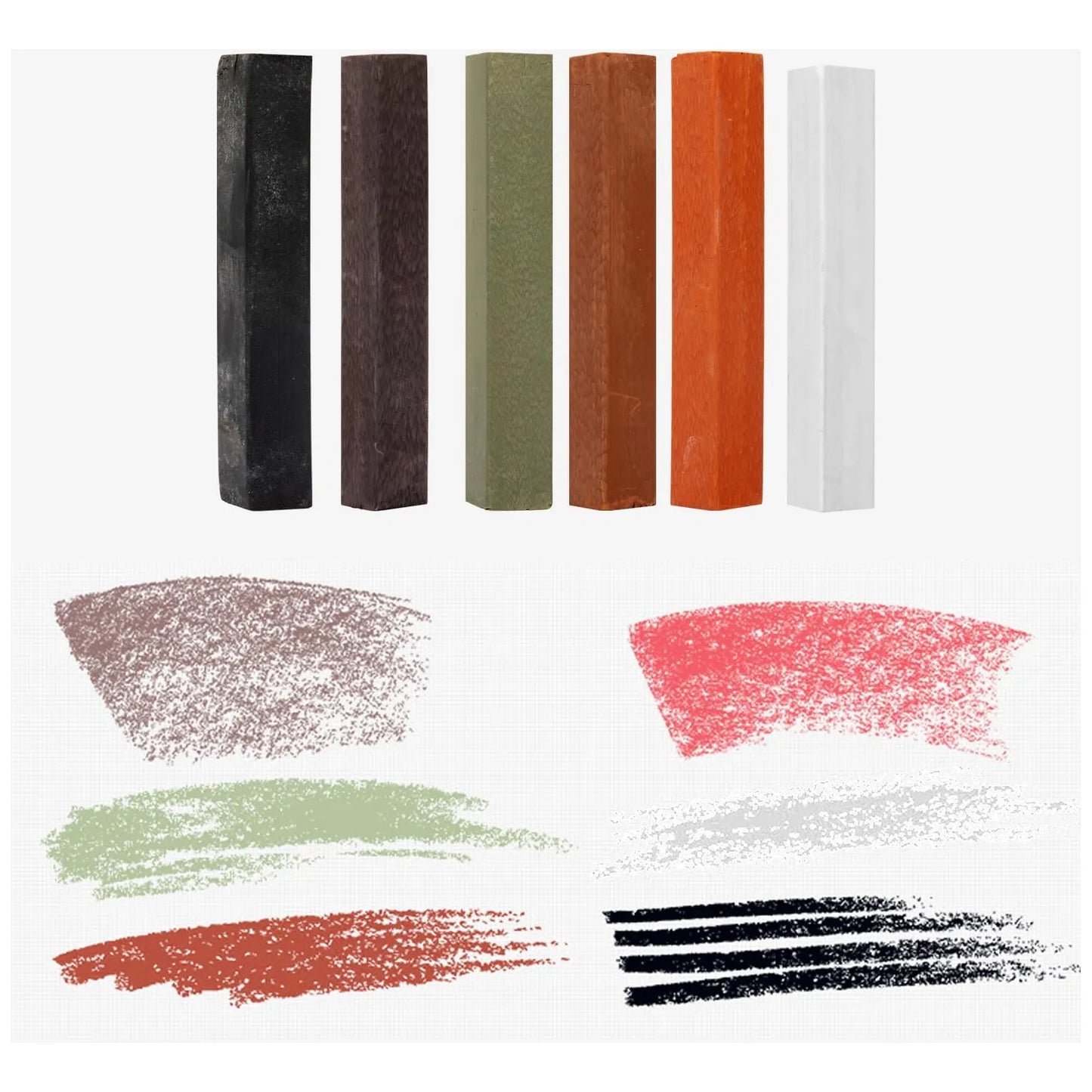 Kit Profesional 50 Piezas Dibujo Arte Lápices Acuarela Carbón Cuaderno Incluido