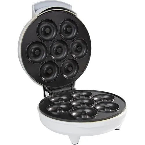 Máquina Para Mini Donas CucinaPro Antiadherente 7 Unidades Color Blanco