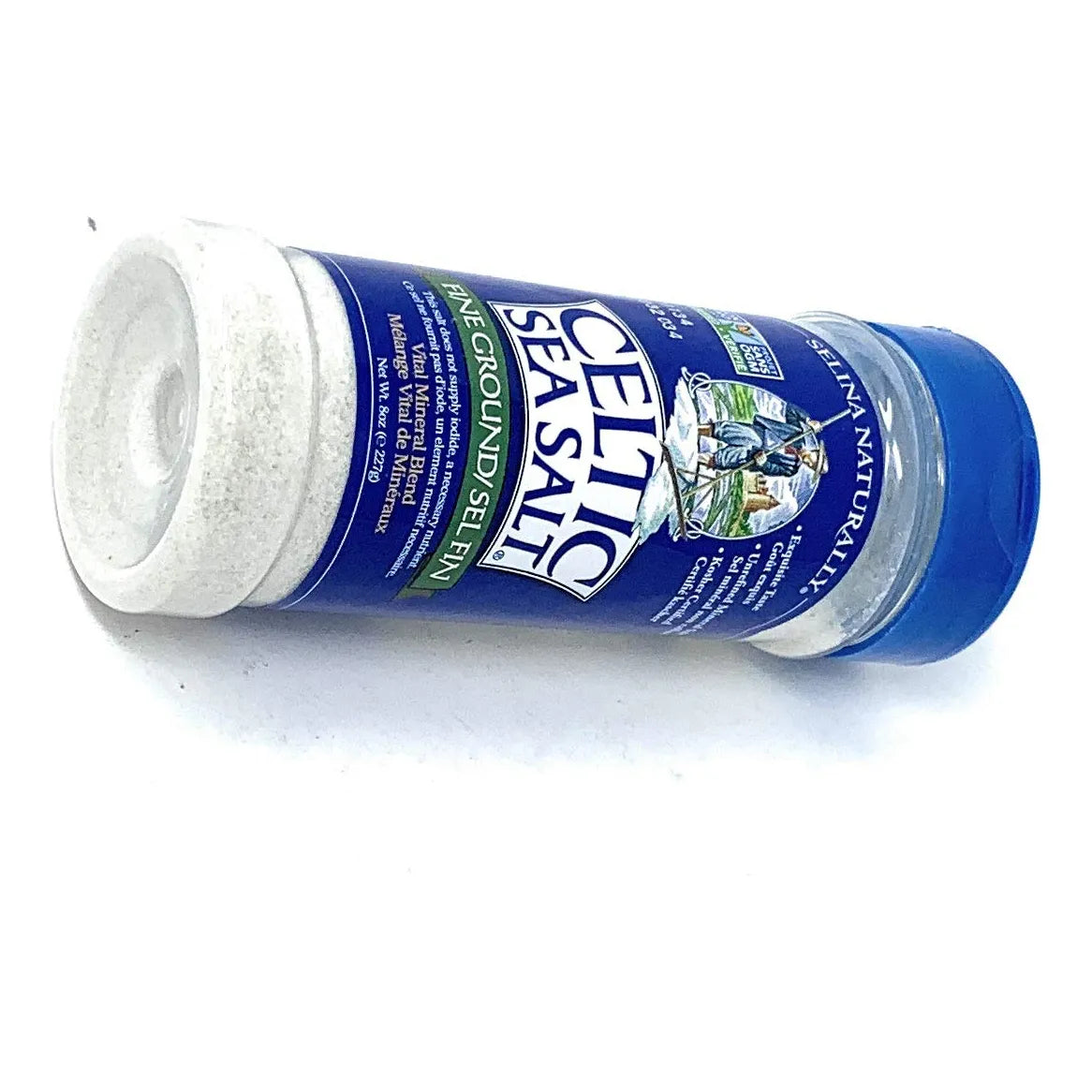 Sal De Mar Celti 6 Saleros 226gr Fina Nutritiva Sin Gluten Importado De Estados Unidos
