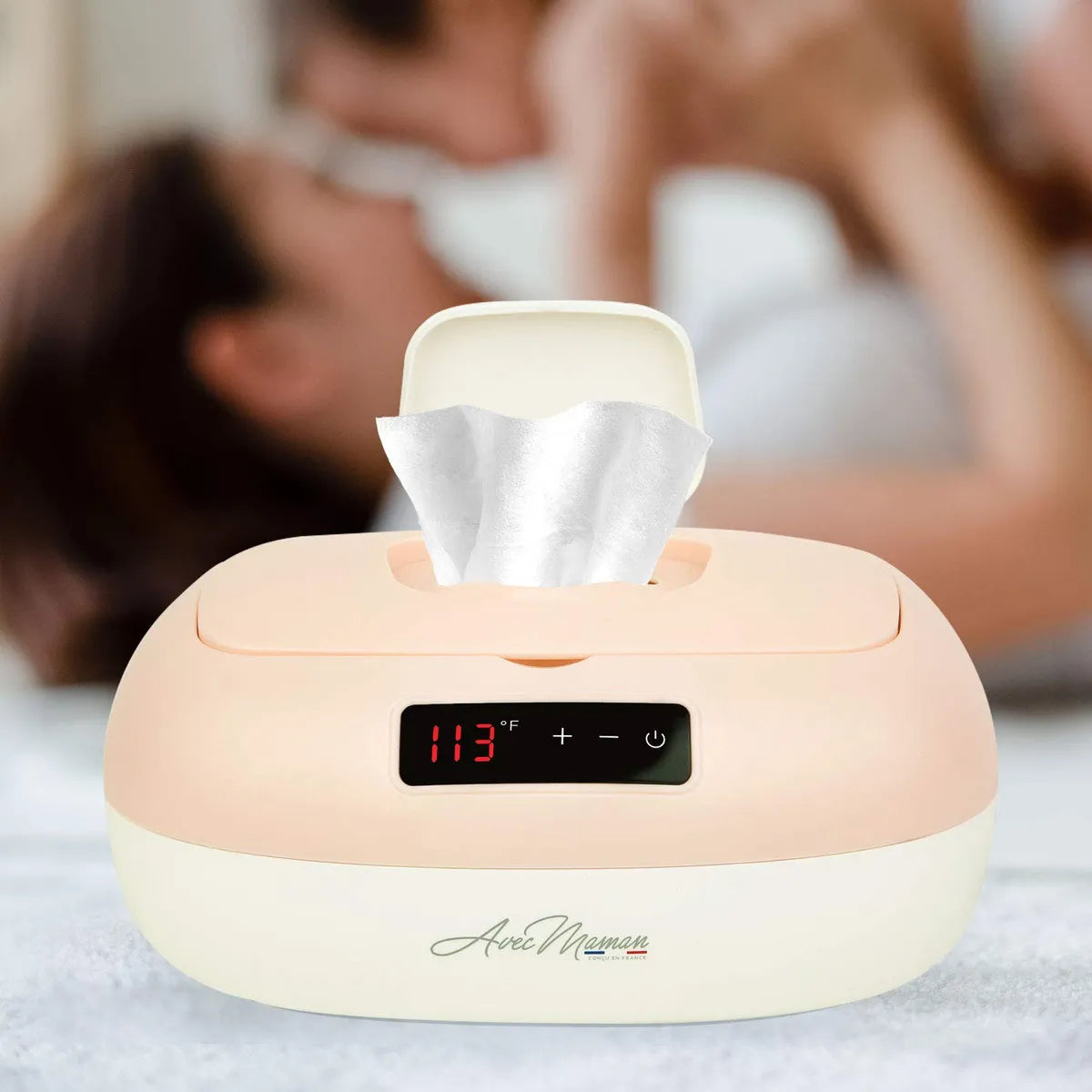 Calentador Toallitas Bebé Avec Maman Caresse Francés 2024 Ro Temperatura Perfecta Piel Sensible