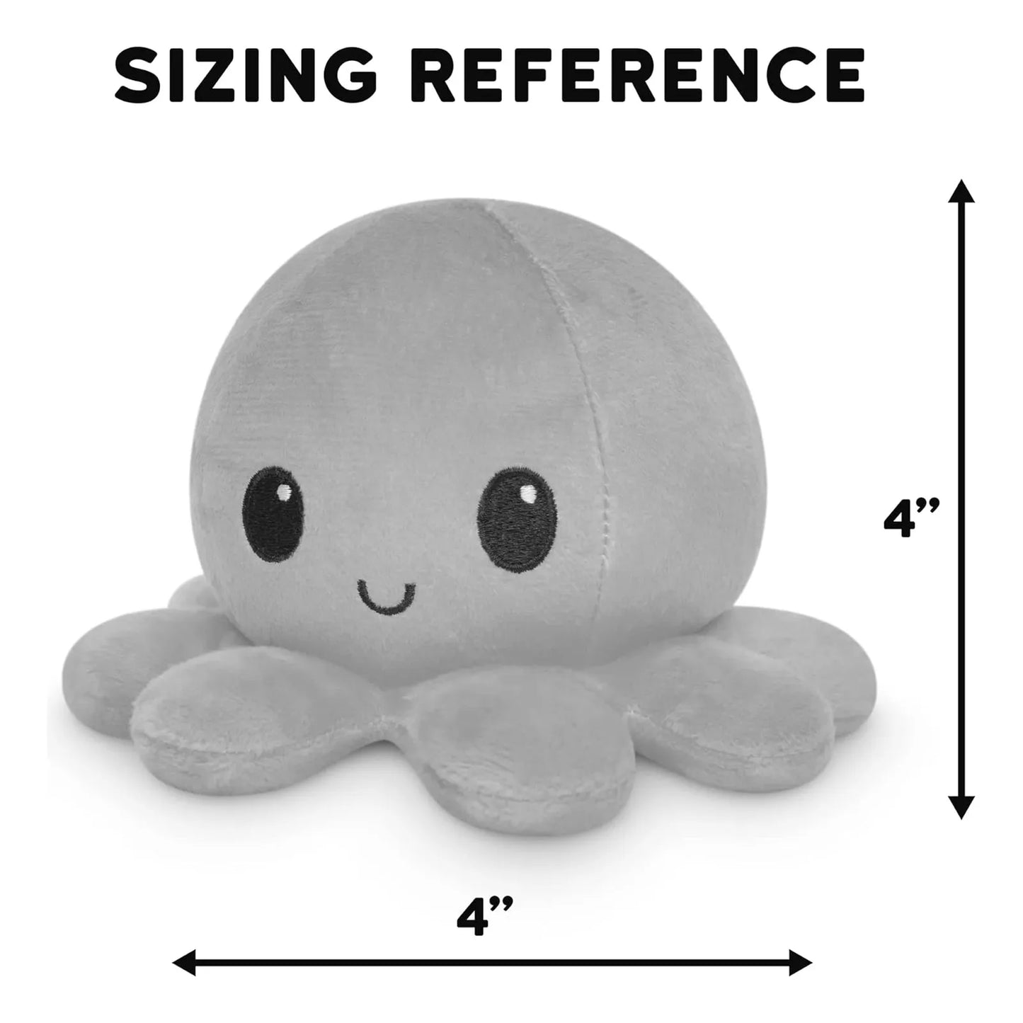 Peluche Pulpo Reversible Lunares Y Brillo TeeTurtle Original