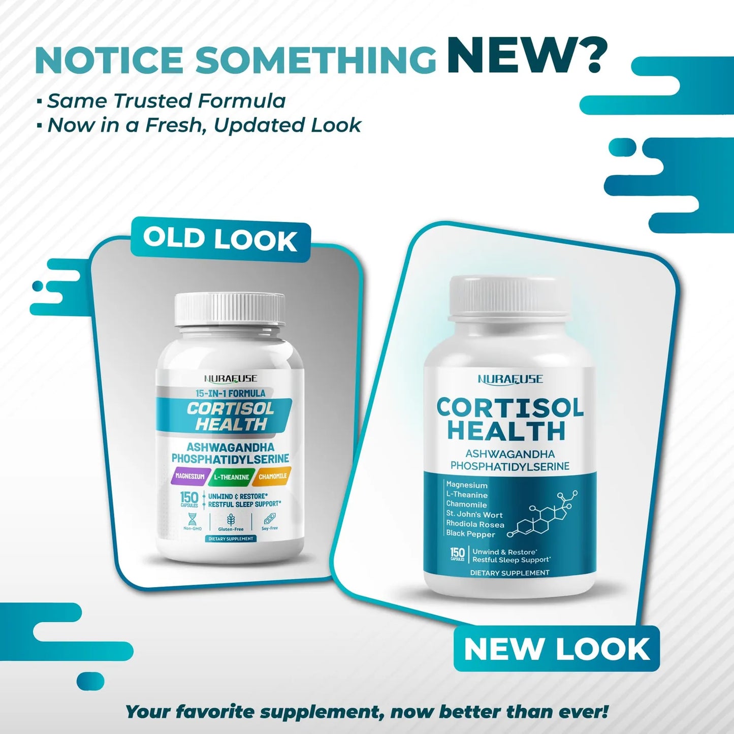 Cortisol Health Ashwagandha Suplemento 15 En 1 Con Fosfatidilserina Y Magnesio