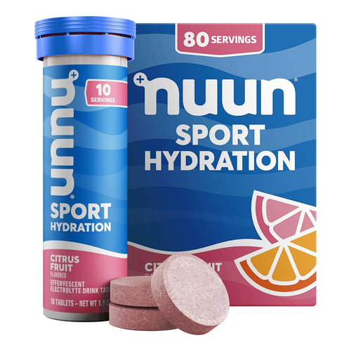 Nuun Pastillas Hidratantes Electrolitos Sabor Cítricos 10 Tabletas Importado