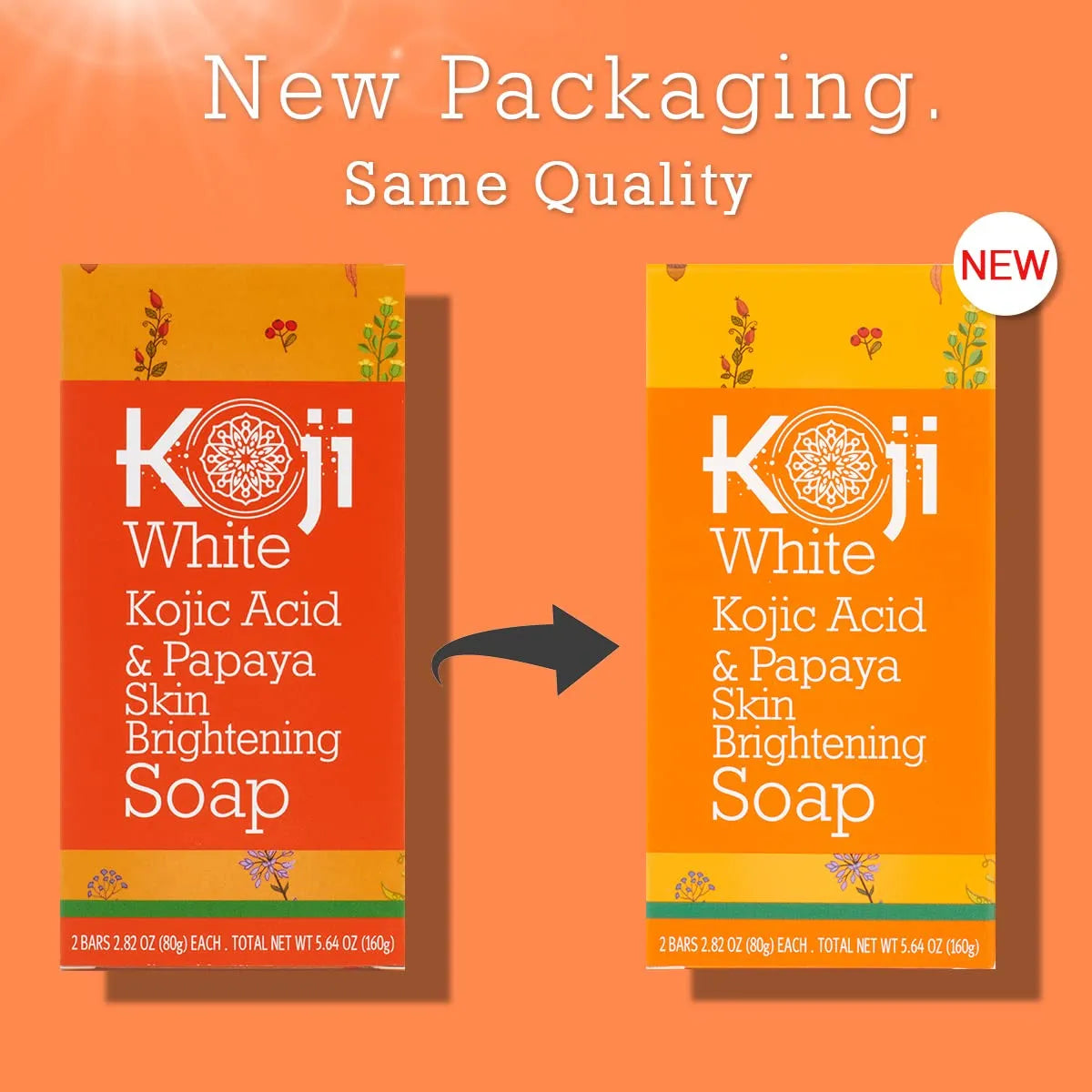 Jabon Aclarante Koji White Acido Kojic Y Papaya Elimina Manchas Y Acne 2 Barras