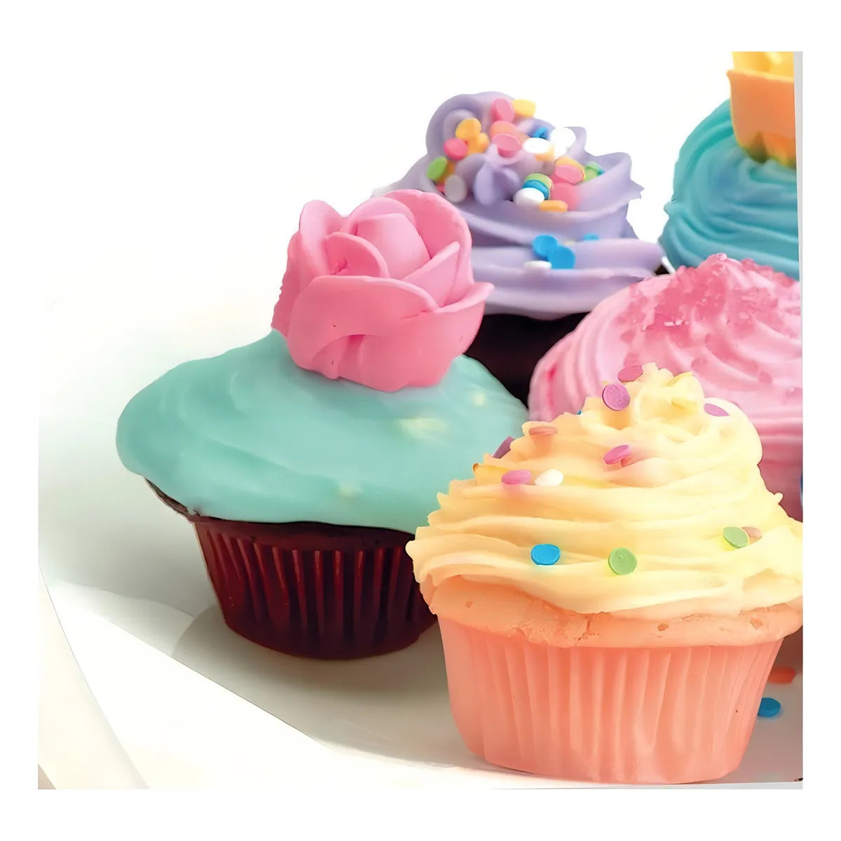 Máquina De Cupcakes Betty Crocker BC-2930CRT Rosa 7 Unidades Rápido Y Fácil