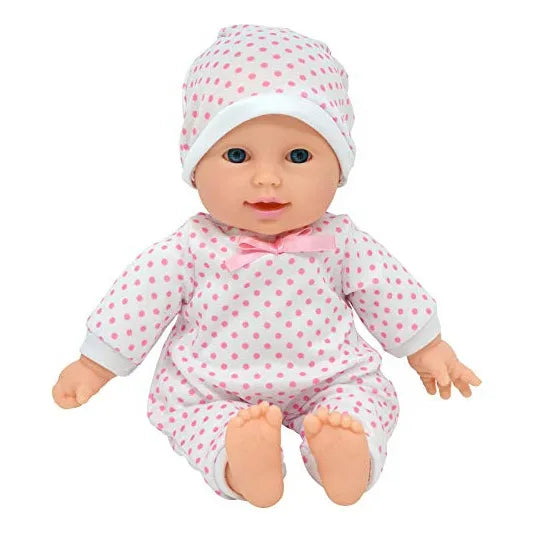 Muñeca Bebé Suave 11 Pulgadas Con Chupete Y Ropa Incluida The New York Doll Collection