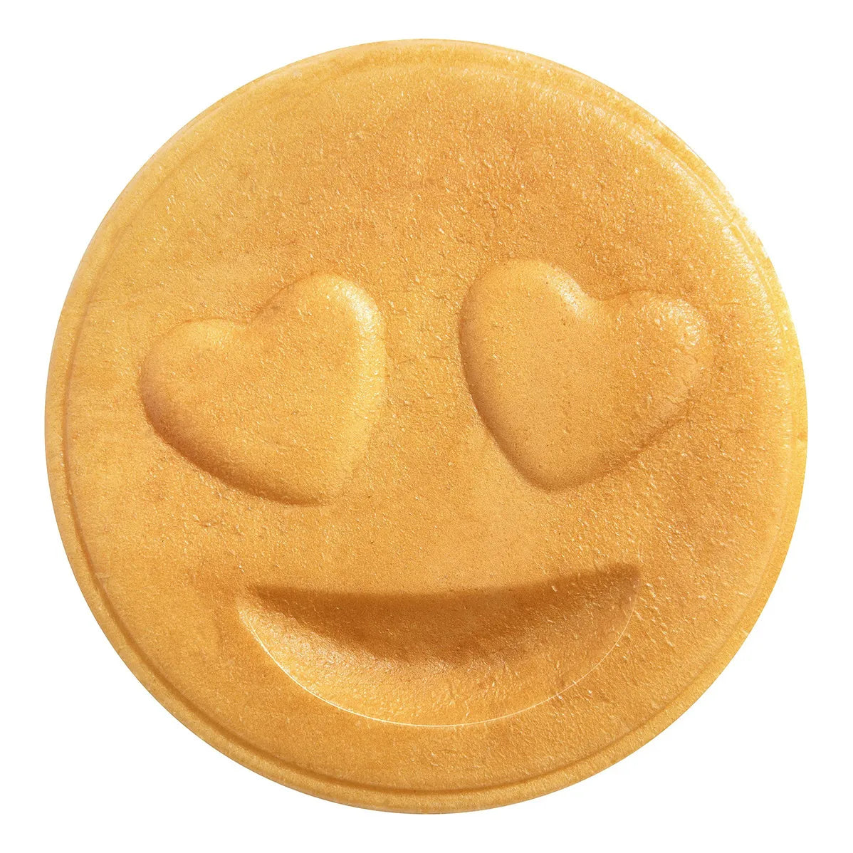 Mini Waflera De Emoji Con Ojos De Corazon CucinaPro Haz Gofres Divertidos