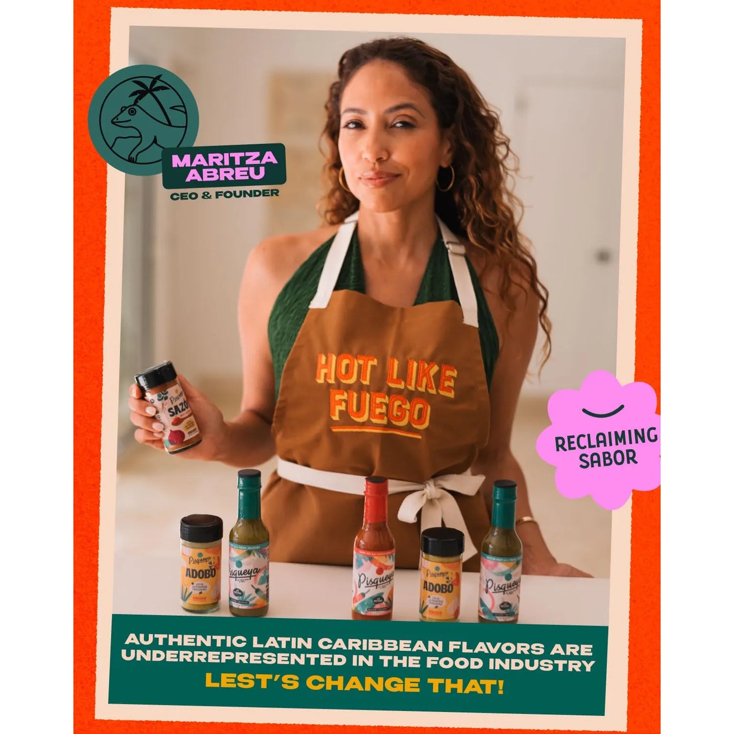 Caja De Regalo Picante Hot Like Fuego Con Salsas Y Sabores Premium