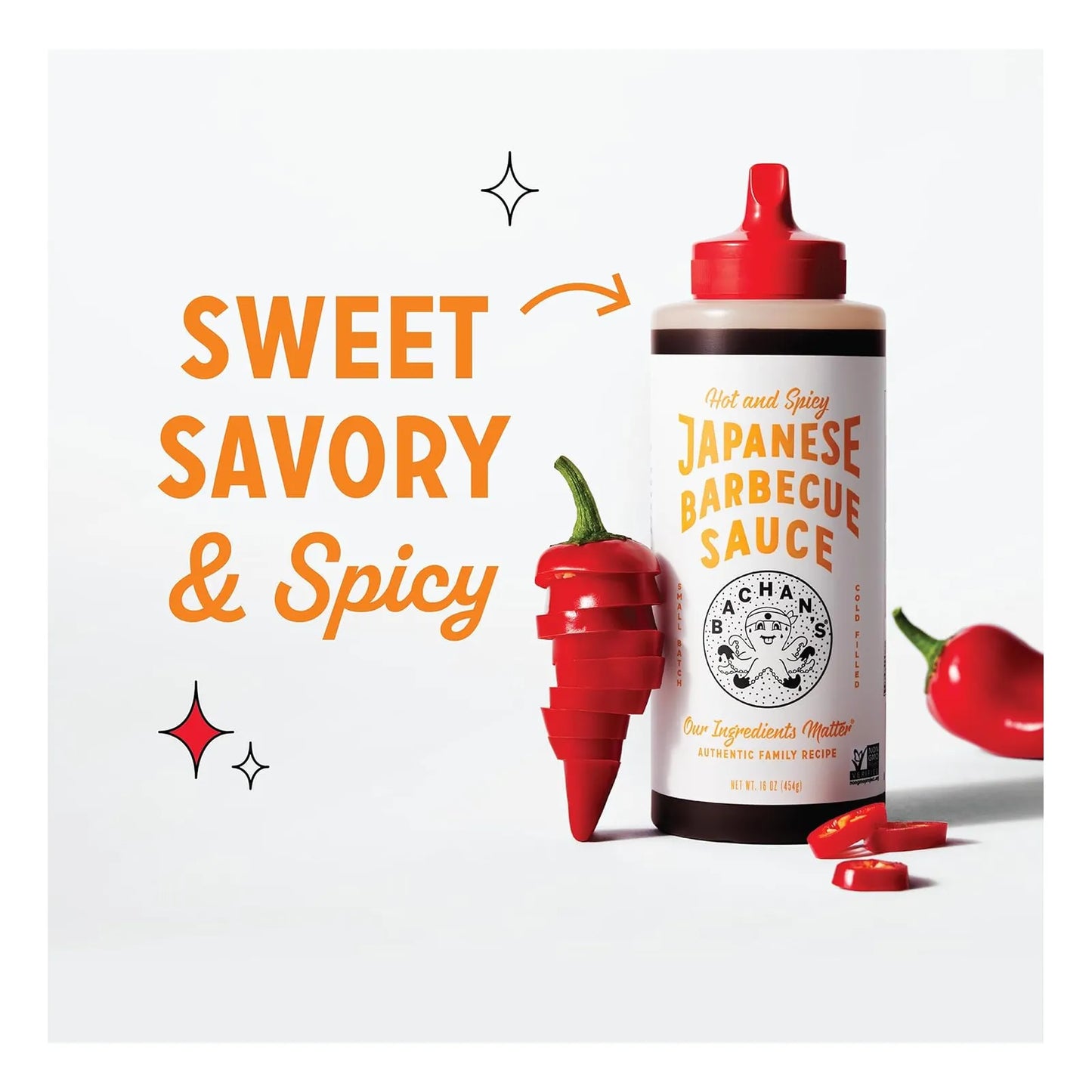 Salsa Japonesa Bachan's Paquete De Dos Sabores Original Y Picante Sin OMG Vegana