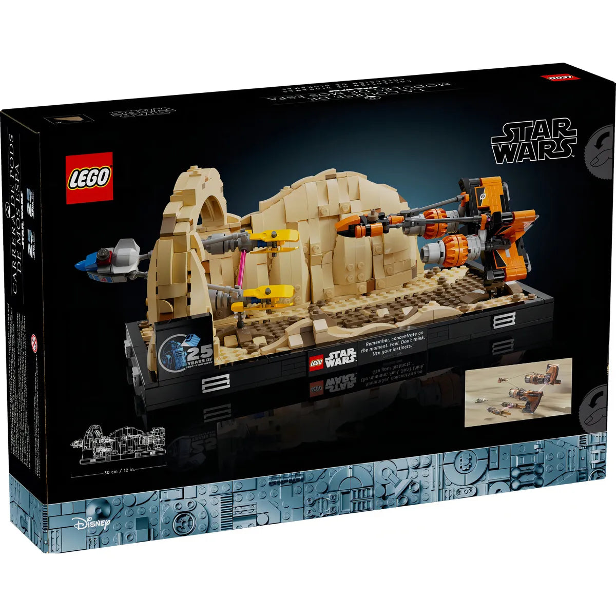 Lego 75380 Star Wars La Amenaza Fantasma Diorama Set Coleccionable Para Adultos