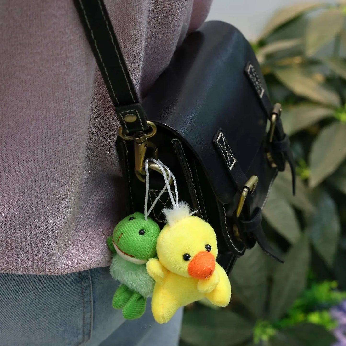 Juego De 32 Mini Peluches Lindos Incluye Laxdacee Verde Oscuro Diversión Y Aprendizaje