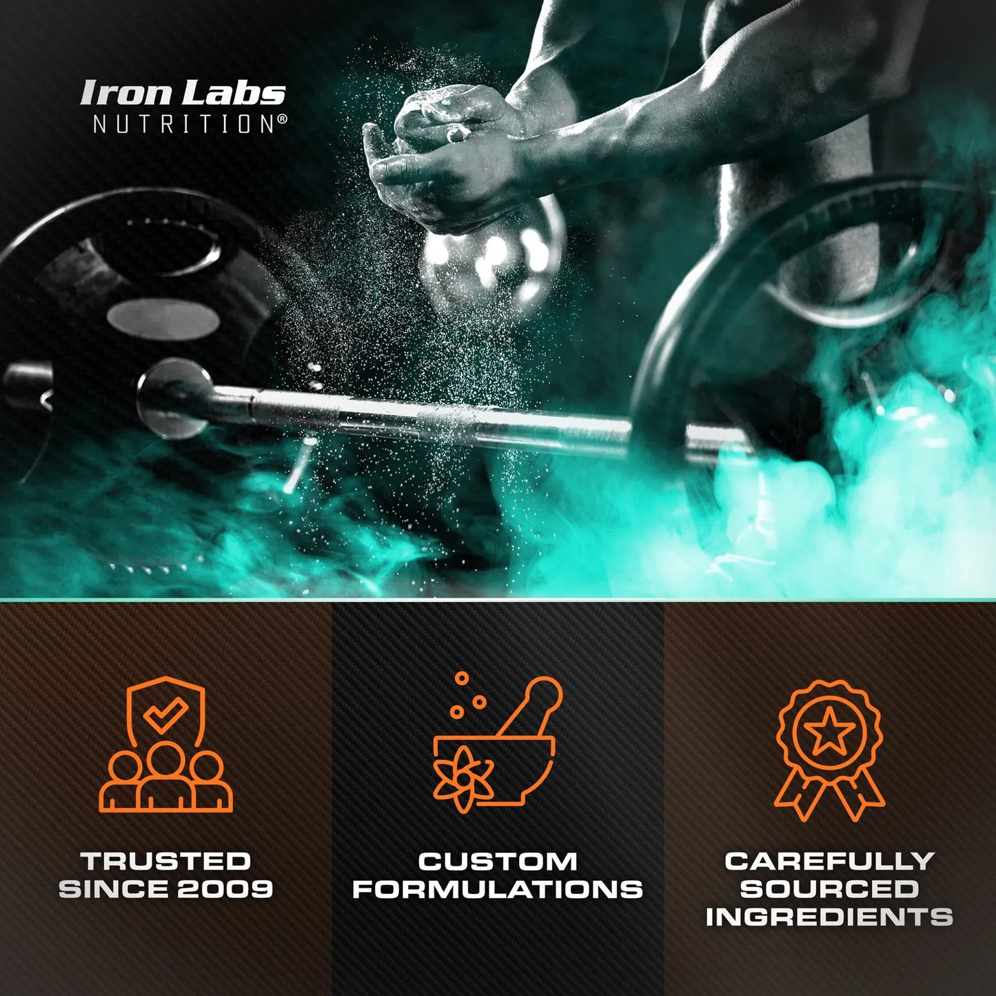 Iron Labs ZM6 Suplemento De Zinc Magnesio Y B6 360 Capsulas 6 Meses