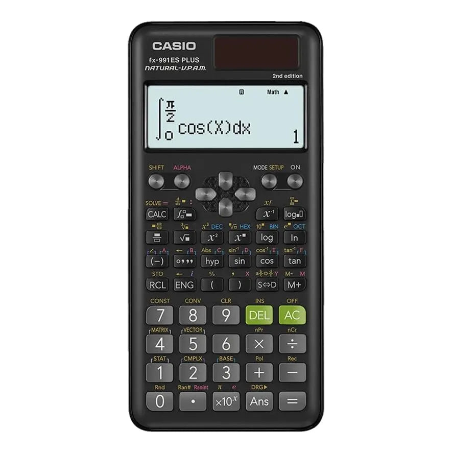 Calculadora Cientifica Casio Fx 991ES Plus 2 Con 417 Funciones Pantalla Natural