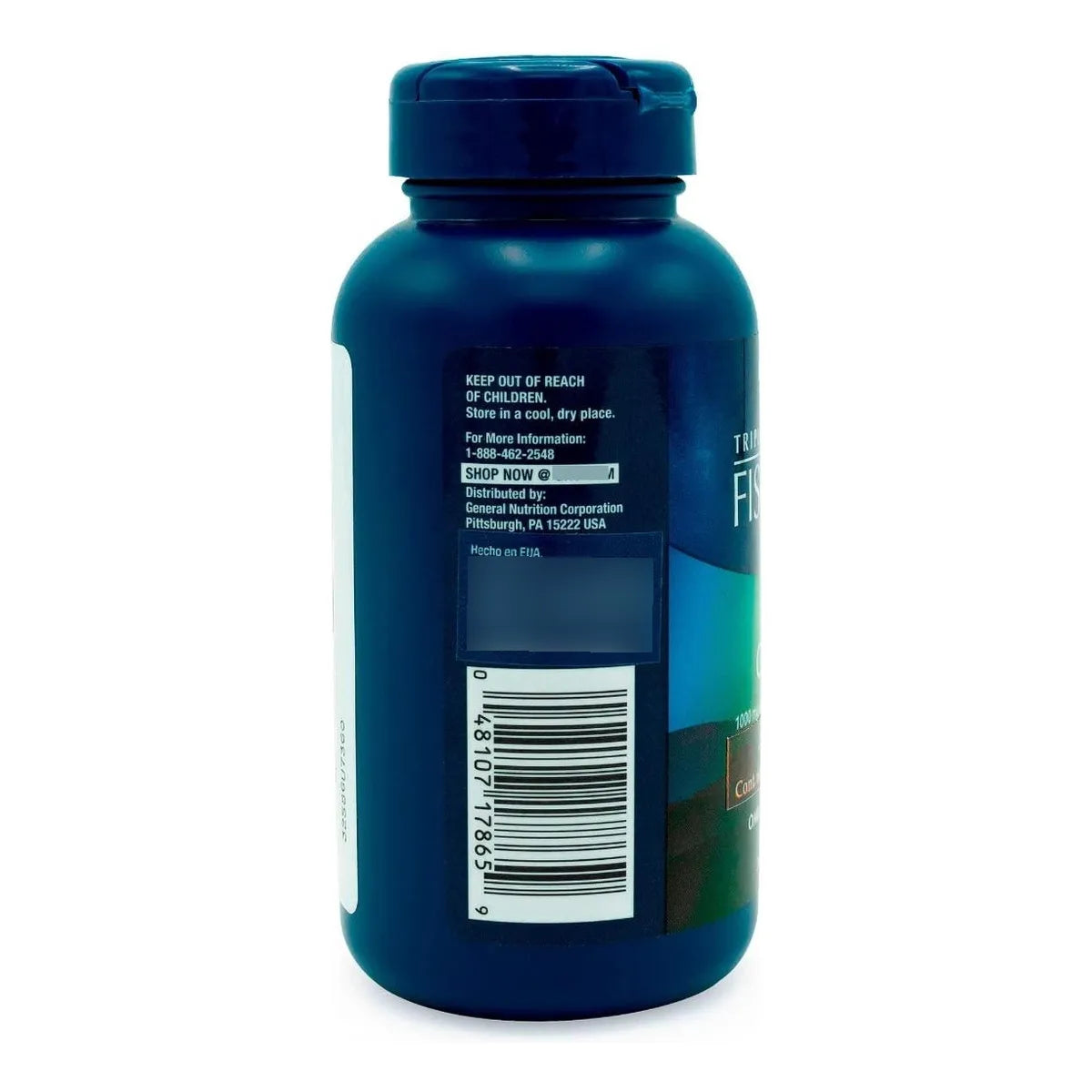 Aceite De Pescado Triple Fuerza Con Coq10 1000 Mg Omega3 60 Capsulas Blandas