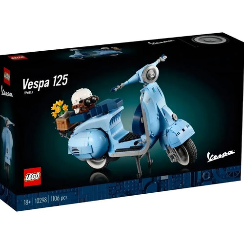 Lego Vespa 125 10298 Set De Construccion 1106 Piezas Para Adultos Y Coleccionistas
