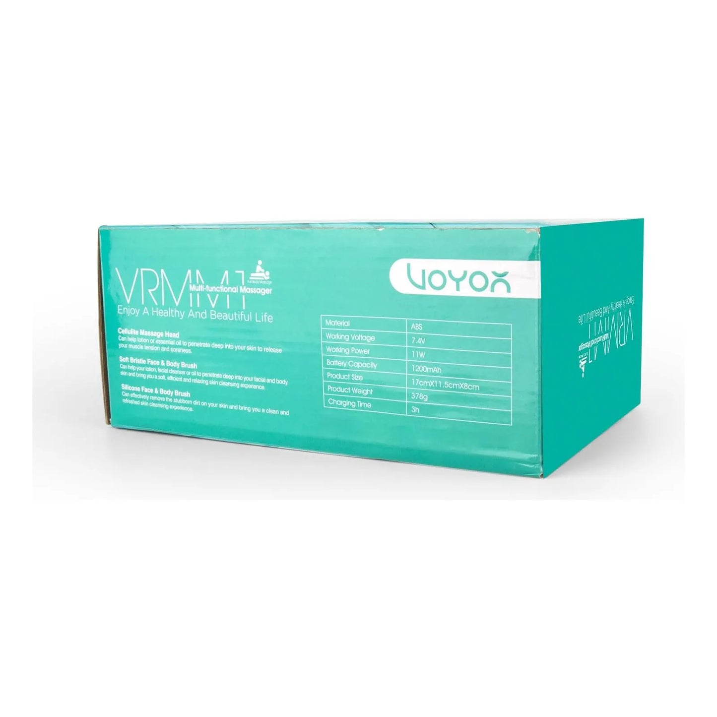 Masajeador Anticelulitis Profesional 3 En 1 Silicona Facial Y Corporal Recargable