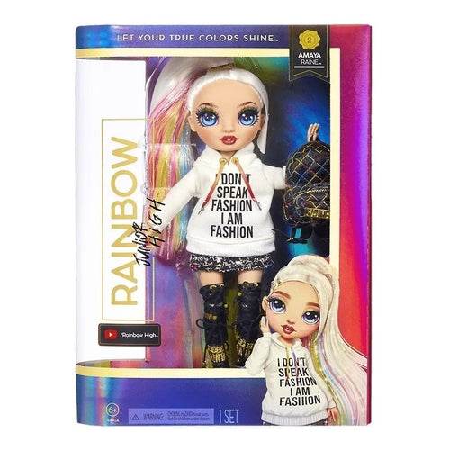 Rainbow High Junior High Amaya Raine Muñeca De Moda Y Amistad
