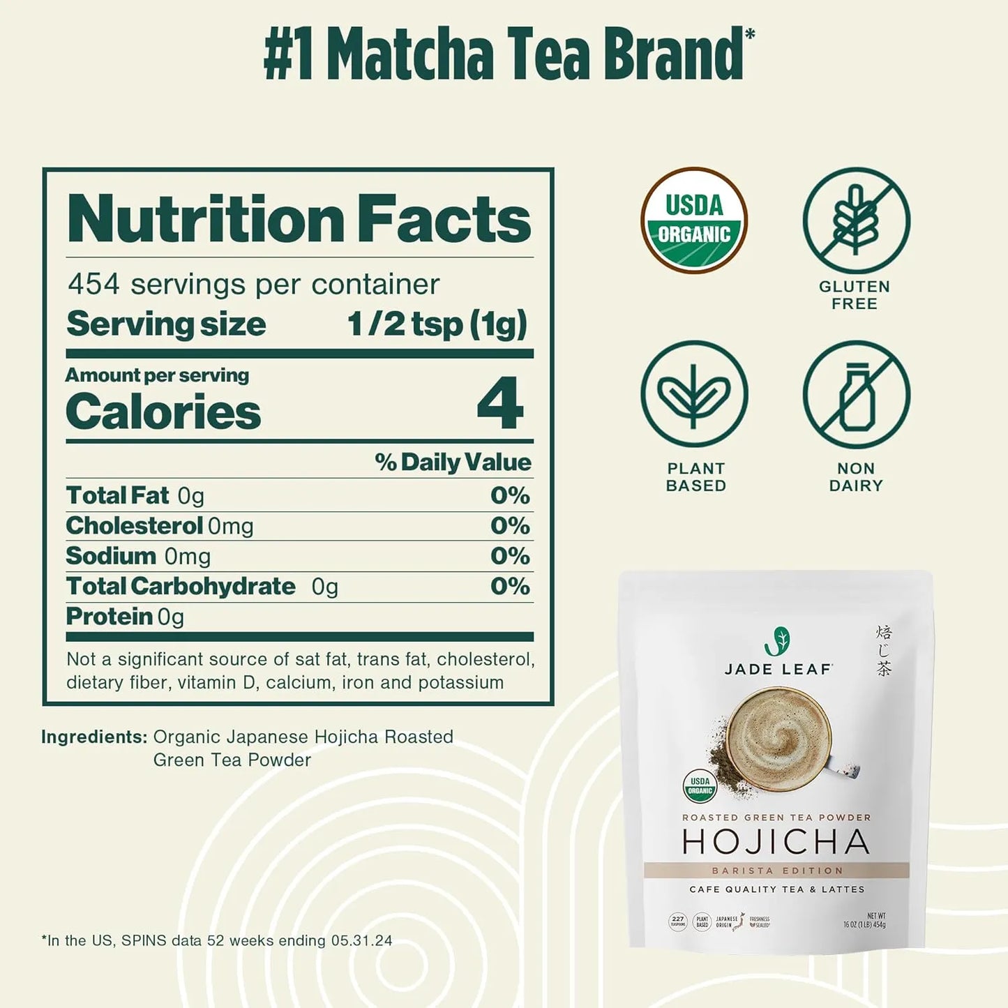 Matcha Hojicha Orgánico En Polvo Tostado Edición Barista Japón