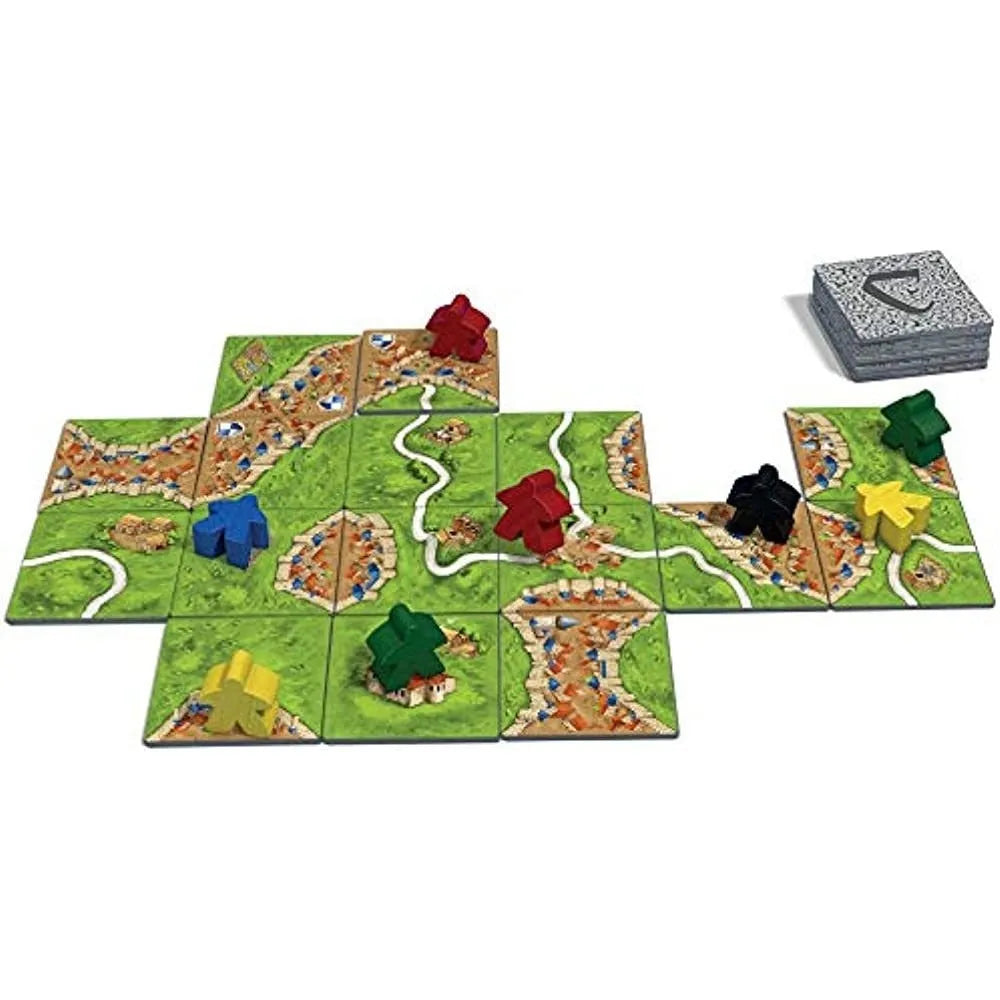 Juego De Mesa Carcassonne Estrategia Y Diversión Para 2 A 5 Jugadores Incluye Expansiones