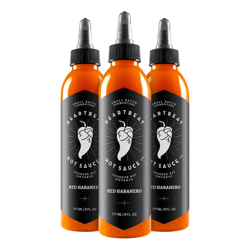 Salsa Picante Habanero Rojo 180 Ml Paquete De 3 Unidades Importado Estados Unidos