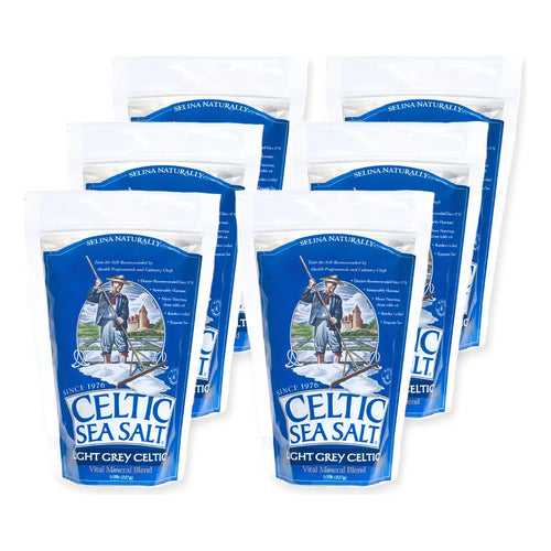 Sal Marina Celta Con Molinillo 500g Natural Kosher Baja En Sodio