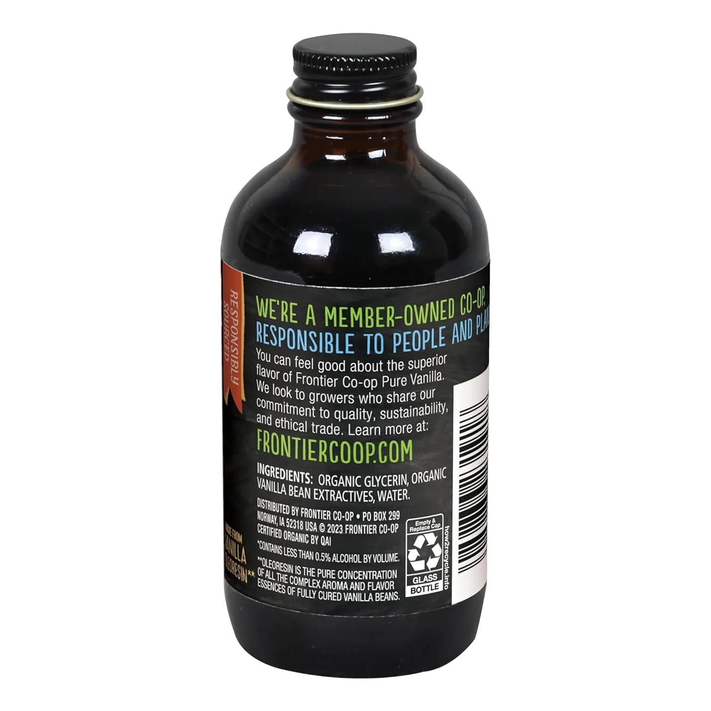 Extracto De Vainilla Orgánico 118 Ml Sabor Natural Aromatiza Postres Y Bebidas