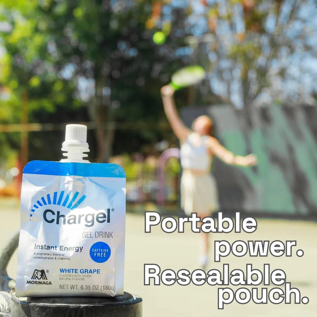Gel Energético Sabor Uva Blanca Sin Cafeína Para Deportistas
