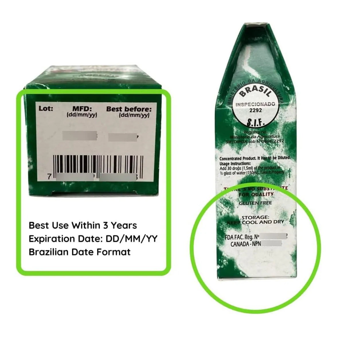 Extracto Liquido Propoleo Abeja Verde Brasil 30ml Sin Alcohol Puro Y Natural