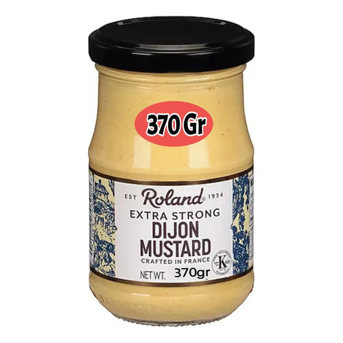 Mostaza Dijon Roland Extra 370gr Sabor Autentico Frances Vegana Kosher