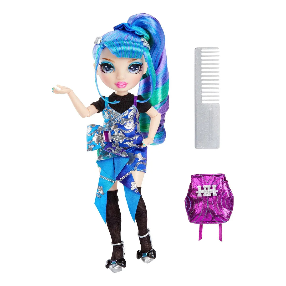 Rainbow High Muñeca Holly DeVious Articulada Con Mochila Y Accesorios