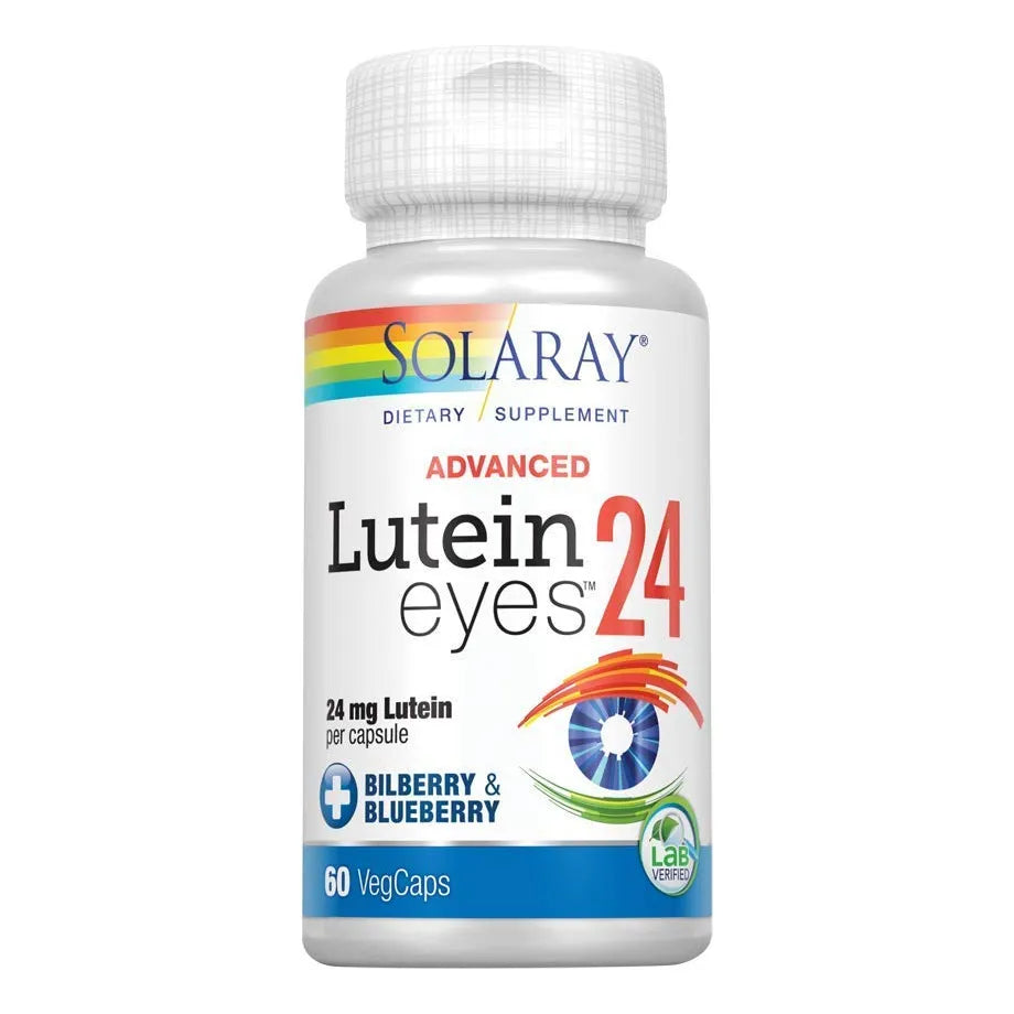 Luteína Avanzada Para Ojos 24 Mg 60 Cápsulas Protección Visual