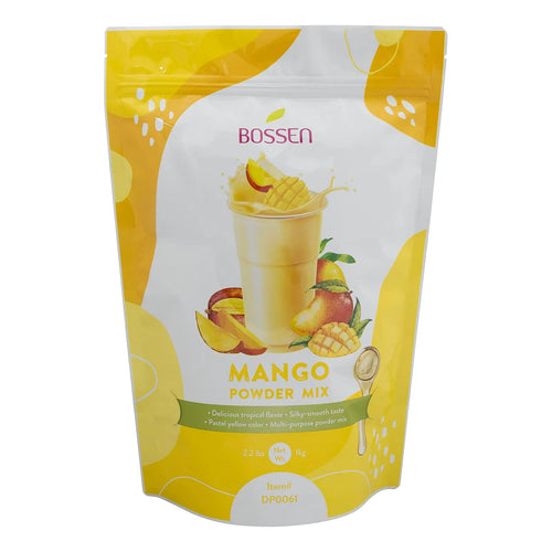 Té Burbujeante En Polvo 1 Kg Sabor Mango Mezcla 3 En 1 Ideal Para Bebidas Y Postres