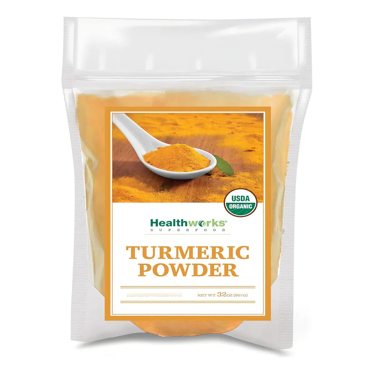 Cúrcuma Orgánica En Polvo Healthworks 2 Libras Antiinflamatorio Natural