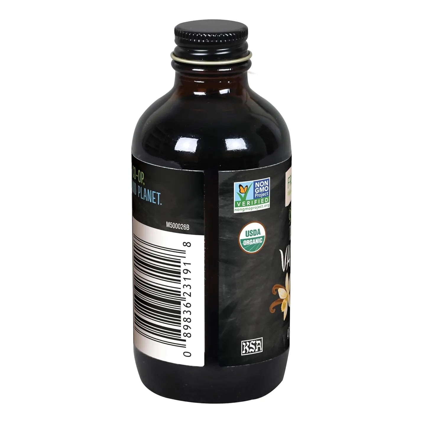 Extracto De Vainilla Orgánico 118 Ml Sabor Natural Aromatiza Postres Y Bebidas