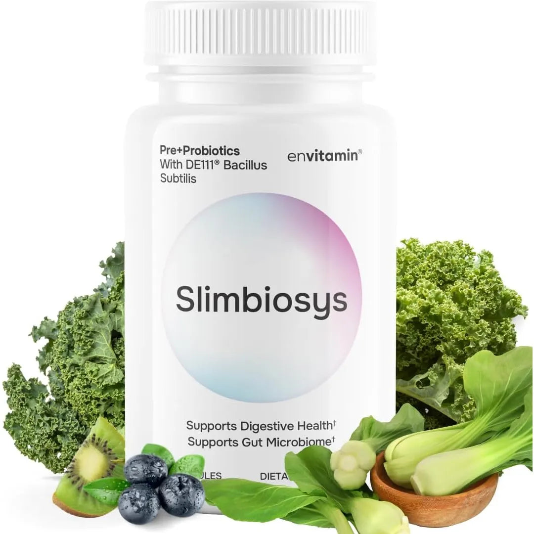 Cápsulas Ultra Probióticas Slimbiosys Con Pre Y Probioticos Para Digestión Y Salud Intestinal