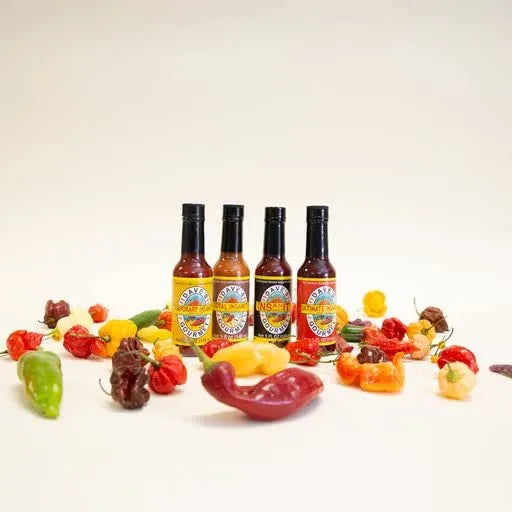 Set De Regalo Salsa Picante Insanity 4 Botellas Dave's Gourmet