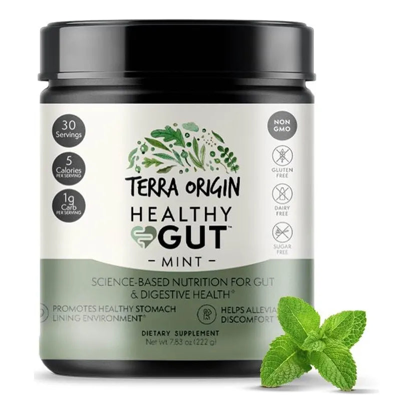 Polvo De Menta Para Intestino Con L Glutamina 30 Porciones Salud Digestiva