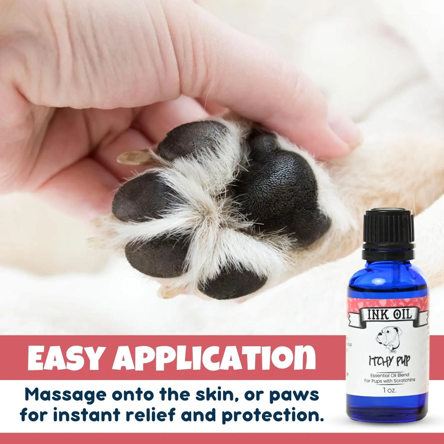 Aceite Para Cachorros Alivio Picazón Piel Seca Erupciones 100 Natural