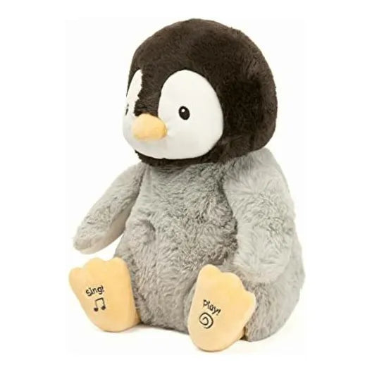 Gund Baby Animated Kissy The Penguin Peluche Interactivo 12 Pulgadas Canta Y Enseña Besos