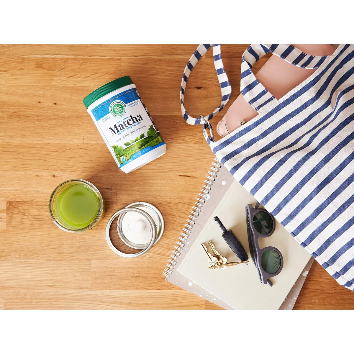 Té Verde Matcha Orgánico En Polvo 100g Energía Natural Antioxidante