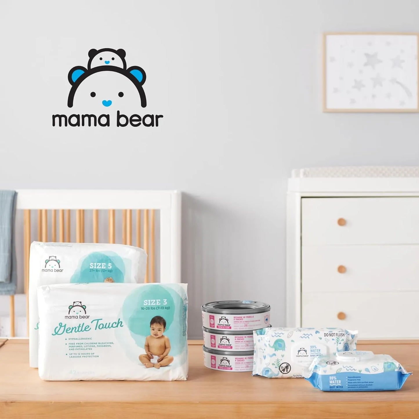 Recambios Perfumados Para Cubo De Pañales Diaper Genie 1080 Unidades Aroma Floral