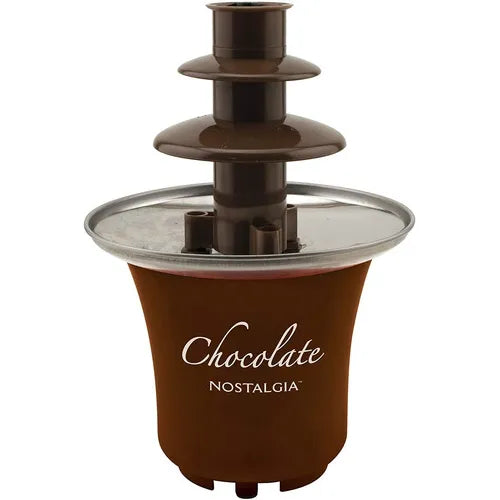 Fuente Chocolate Nostalgia 3 Niveles 226 Ml Elegancia Y Facil Limpieza